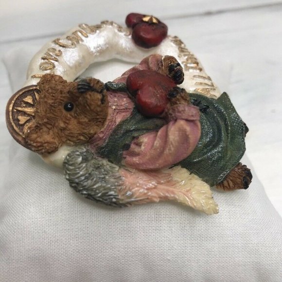 Boyds Bears Bearwear Vintage Pin Brooch Resin - Picture 8 of 8